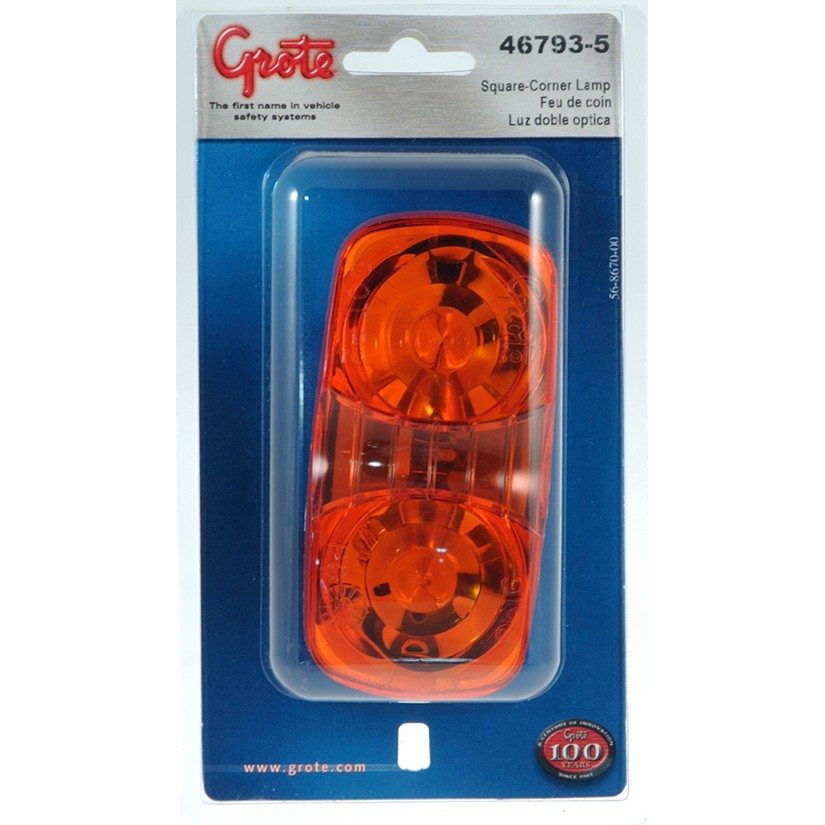 Grote Side Marker Light  top view frsport 46793-5