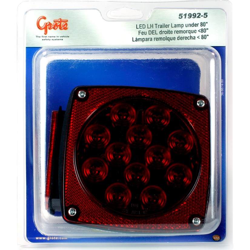 Grote Tail Light  top view frsport 51992-5