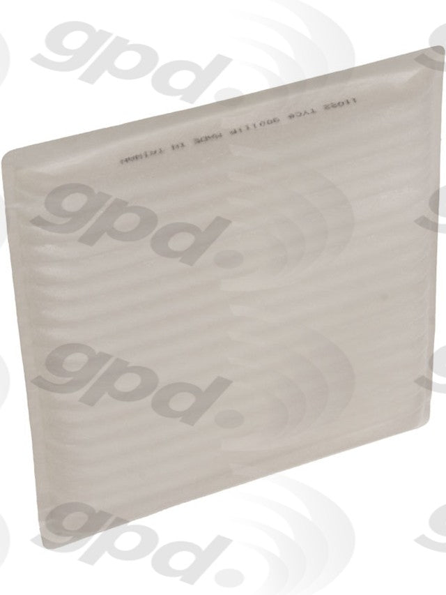 Global Parts Distributors LLC Cabin Air Filter  top view frsport 1211345