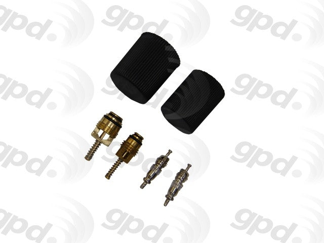 global parts distributors llc a/c system valve core and cap kit  frsport 1311569