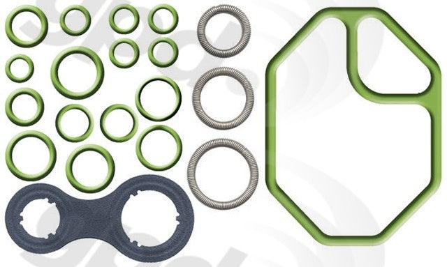 Global Parts Distributors LLC A/C System O-Ring and Gasket Kit  top view frsport 1321238