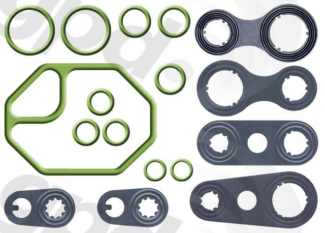 Global Parts Distributors LLC A/C System O-Ring and Gasket Kit  top view frsport 1321248