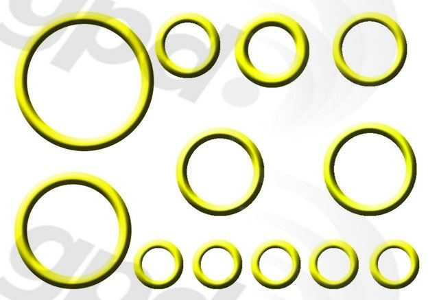 Global Parts Distributors LLC A/C System O-Ring and Gasket Kit  top view frsport 1321317