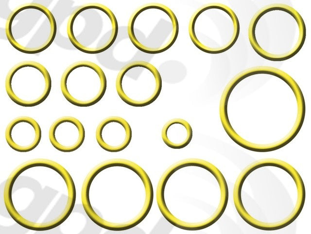 Global Parts Distributors LLC A/C System O-Ring and Gasket Kit  top view frsport 1321319