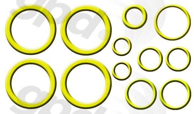 Global Parts Distributors LLC A/C System O-Ring and Gasket Kit  top view frsport 1321321