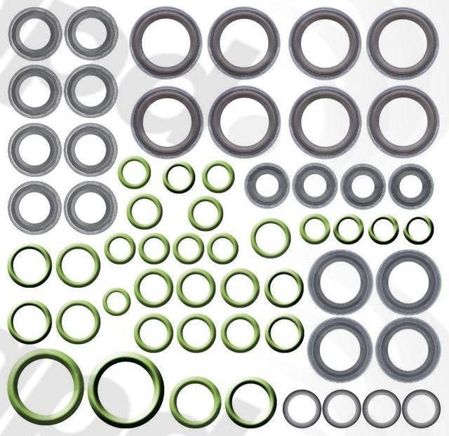 Global Parts Distributors LLC A/C System O-Ring and Gasket Kit  top view frsport 1321328