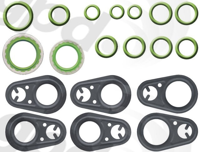 Global Parts Distributors LLC A/C System O-Ring and Gasket Kit  top view frsport 1321334