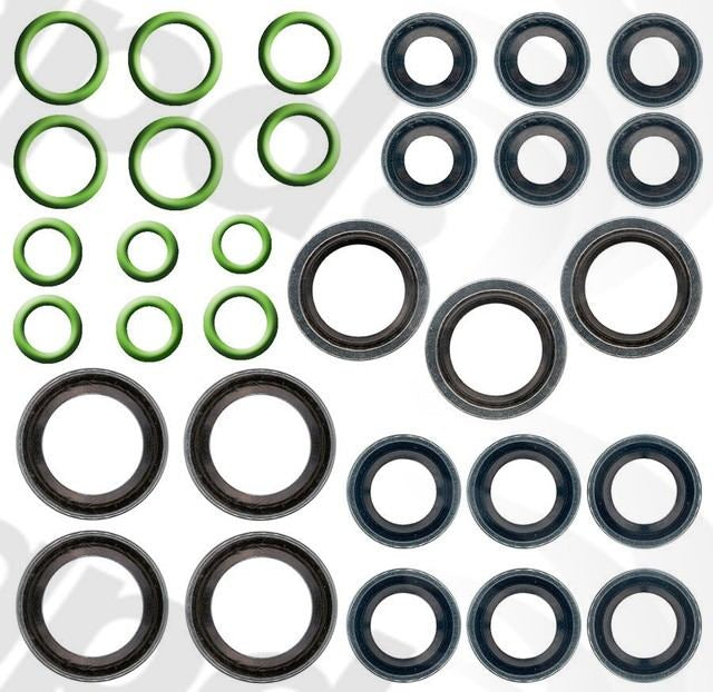 Global Parts Distributors LLC A/C System O-Ring and Gasket Kit  top view frsport 1321337