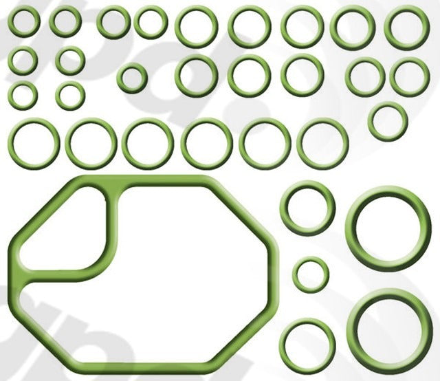 Global Parts Distributors LLC A/C System O-Ring and Gasket Kit  top view frsport 1321340