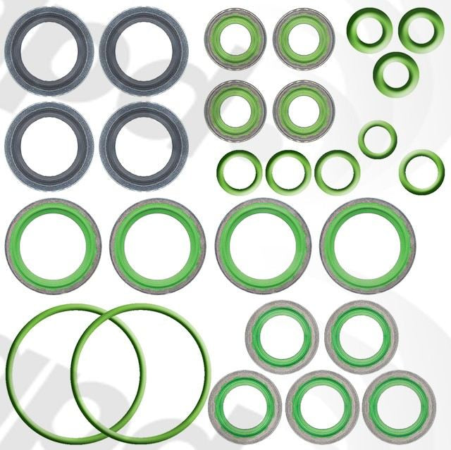 Global Parts Distributors LLC A/C System O-Ring and Gasket Kit  top view frsport 1321343