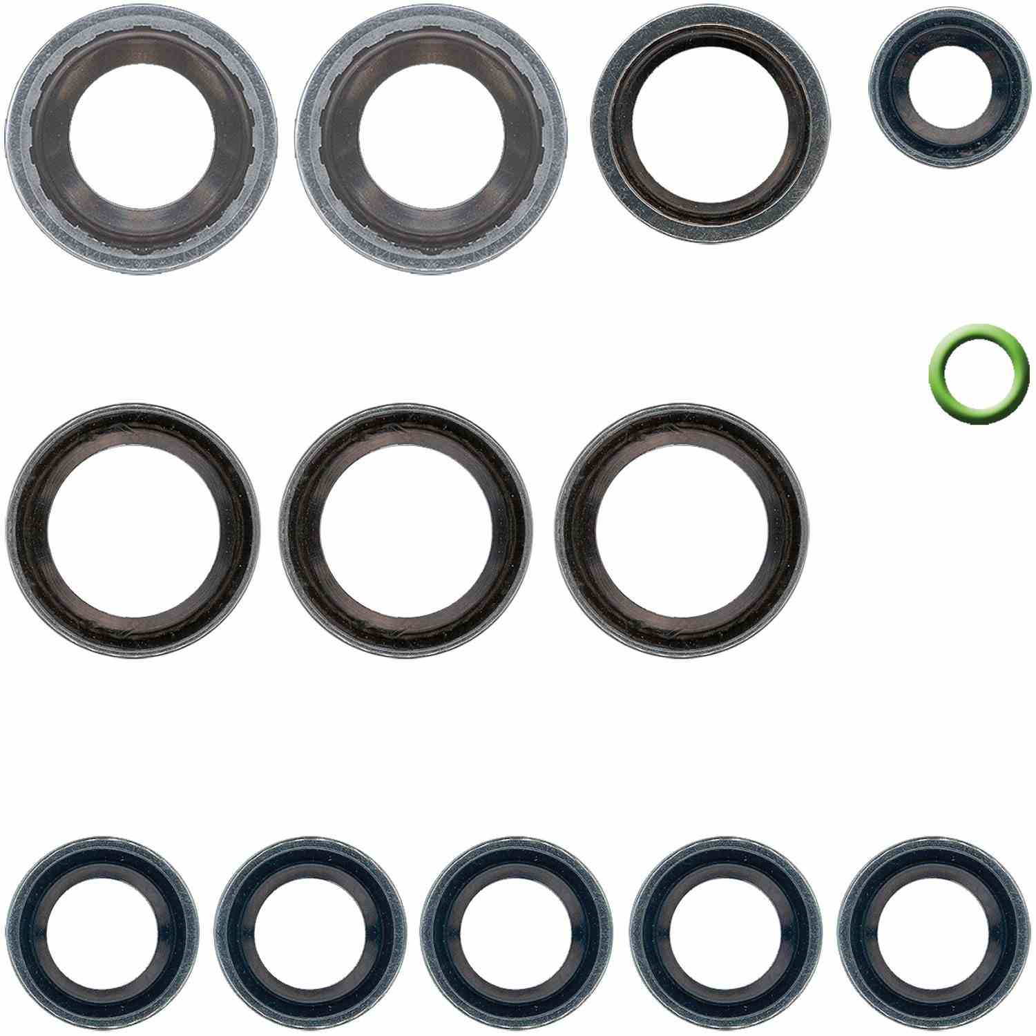 Global Parts Distributors LLC A/C System O-Ring and Gasket Kit  top view frsport 1321373