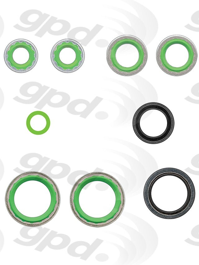 Global Parts Distributors LLC A/C System O-Ring and Gasket Kit  top view frsport 1321391