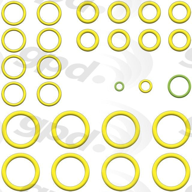 Global Parts Distributors LLC A/C System O-Ring and Gasket Kit  top view frsport 1321401