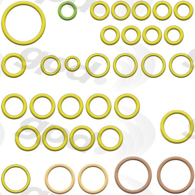 Global Parts Distributors LLC A/C System O-Ring and Gasket Kit  top view frsport 1321403