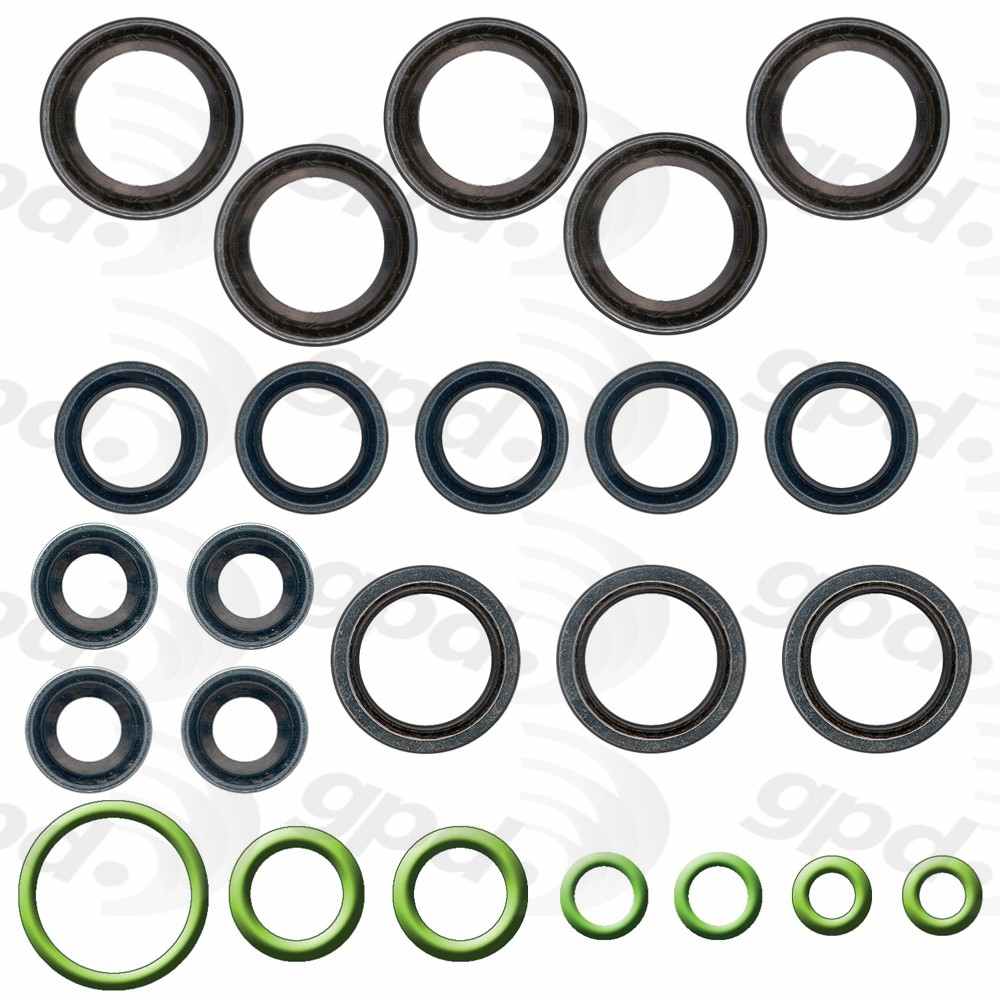 Global Parts Distributors LLC A/C System O-Ring and Gasket Kit  top view frsport 1321416