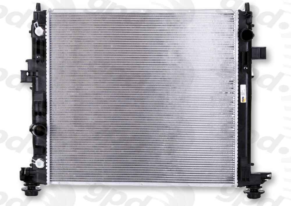 Global Parts Distributors LLC Radiator  top view frsport 13351C