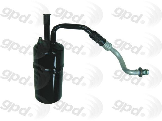 Global Parts Distributors LLC A/C Accumulator with Hose Assembly  top view frsport 1411801