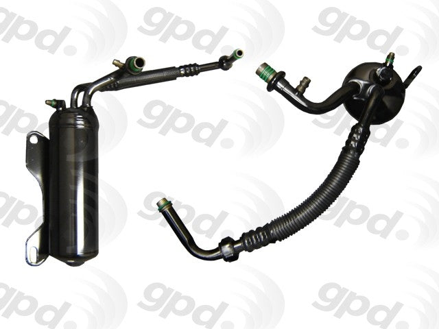 Global Parts Distributors LLC A/C Accumulator with Hose Assembly  top view frsport 1411886