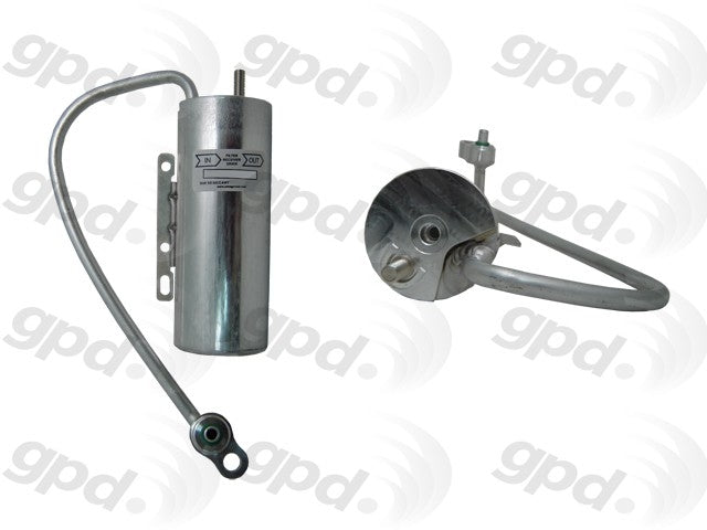 Global Parts Distributors LLC A/C Receiver Drier  top view frsport 1411900