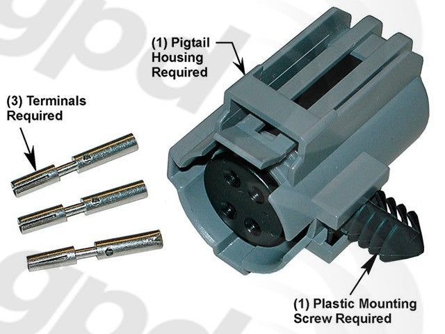 Global Parts Distributors LLC HVAC Pressure Transducer  top view frsport 1711515