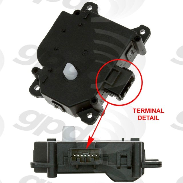 global parts distributors llc hvac mode door actuator  frsport 1712297