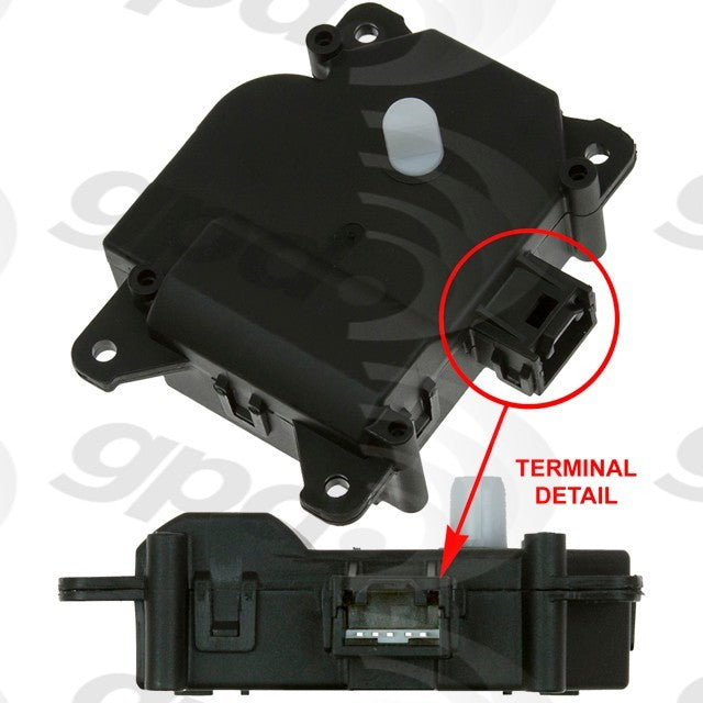 global parts distributors llc hvac blend door actuator  frsport 1712327