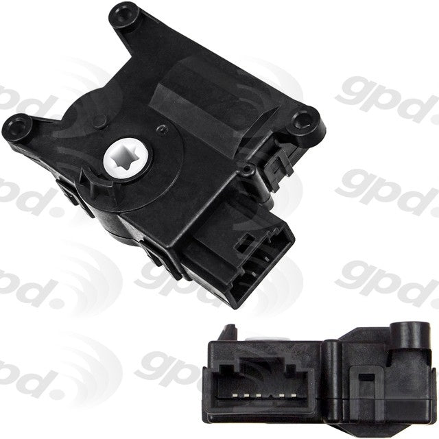 Global Parts Distributors LLC HVAC Blend Door Actuator  top view frsport 1712758