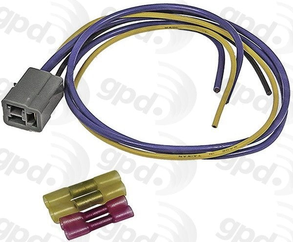 Global Parts Distributors LLC HVAC Blower Motor Resistor Connector  top view frsport 1712895