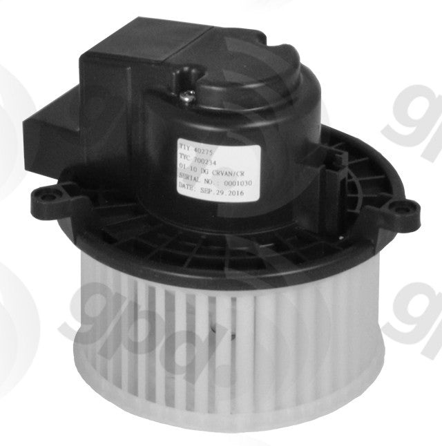 Global Parts Distributors LLC HVAC Blower Motor  top view frsport 2311715