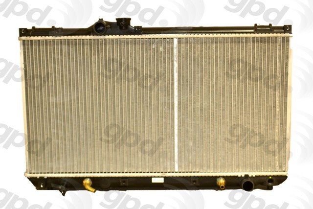 Global Parts Distributors LLC Radiator  top view frsport 2356C