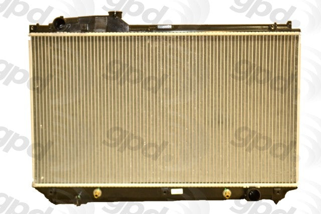 Global Parts Distributors LLC Radiator  top view frsport 2419C