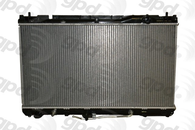 Global Parts Distributors LLC Radiator  top view frsport 2434C