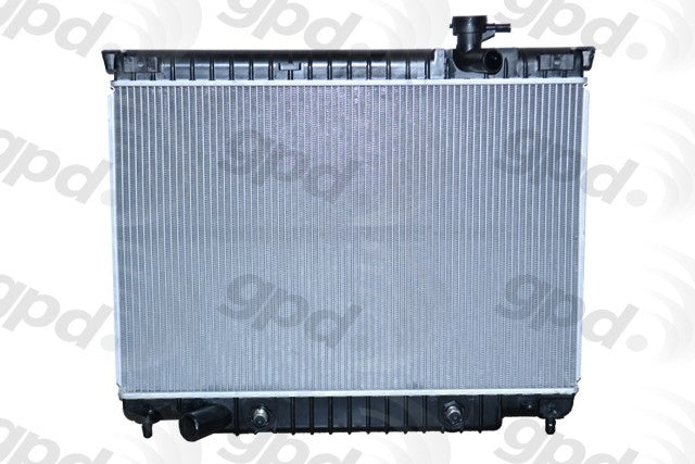 Global Parts Distributors LLC Radiator  top view frsport 2458C