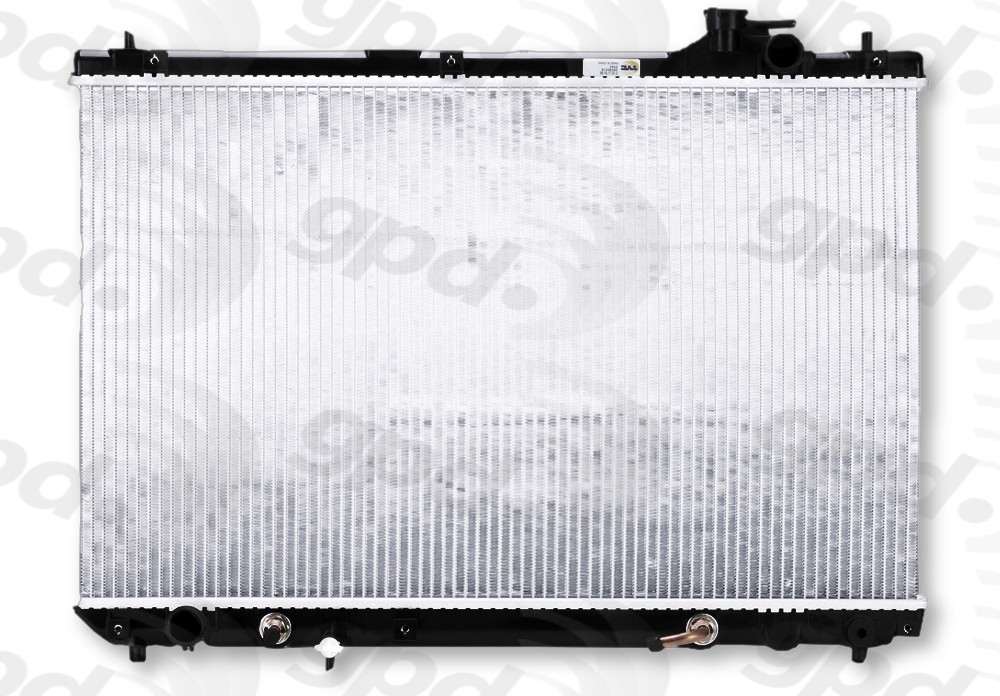 Global Parts Distributors LLC Radiator  top view frsport 2542