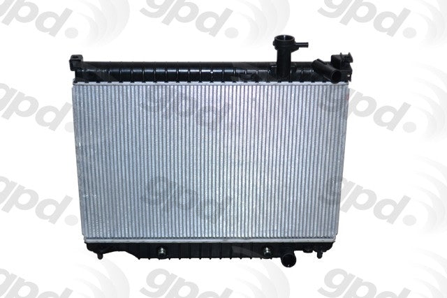 Global Parts Distributors LLC Radiator  top view frsport 2563C