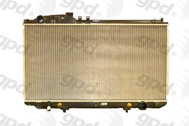 Global Parts Distributors LLC Radiator  top view frsport 2575C