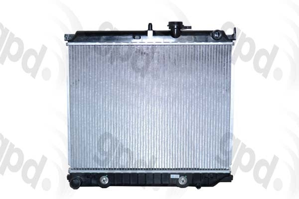 Global Parts Distributors LLC Radiator  top view frsport 2707C