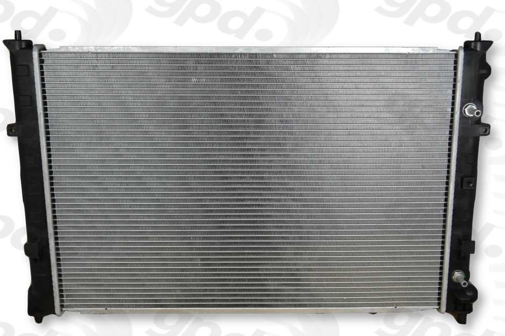 Global Parts Distributors LLC Radiator  top view frsport 2768C