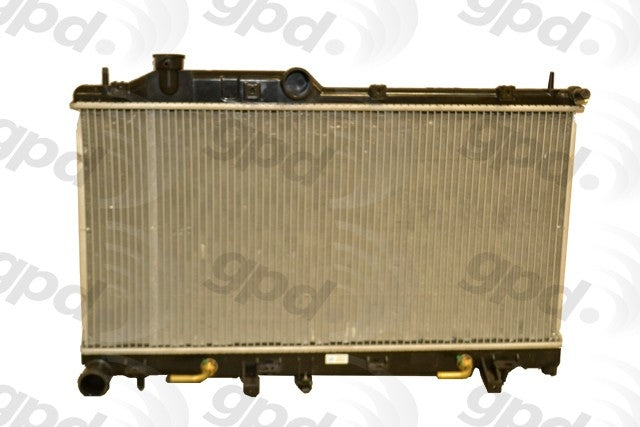 Global Parts Distributors LLC Radiator  top view frsport 2778C