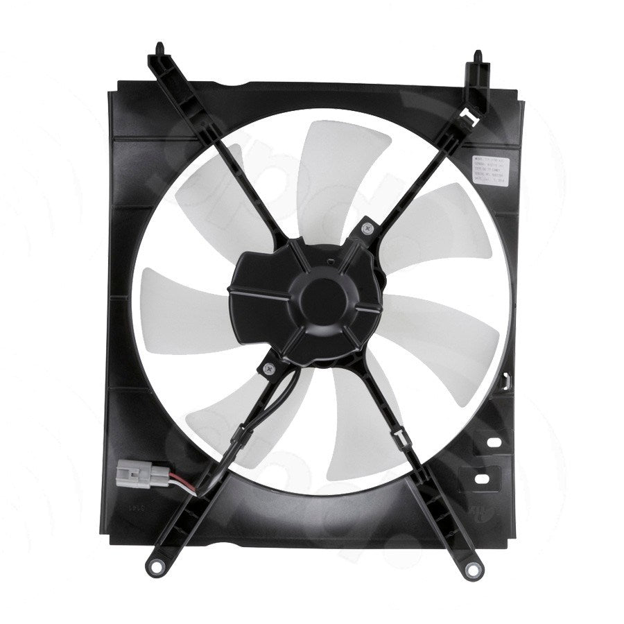 Global Parts Distributors LLC Engine Cooling Fan Assembly  top view frsport 2811358