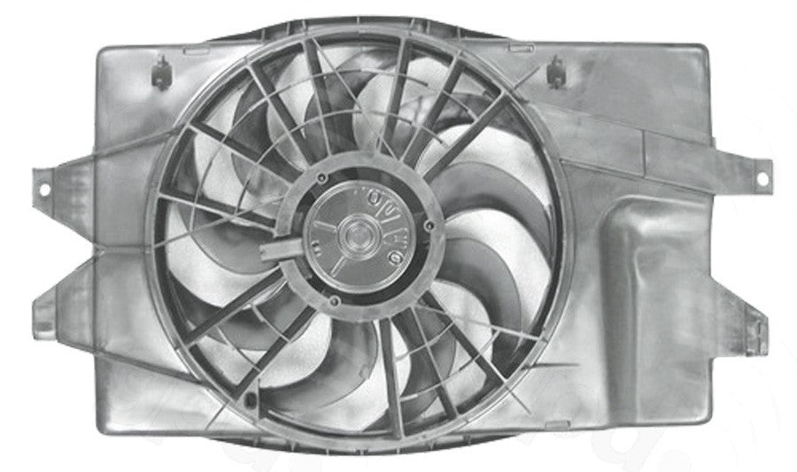 Global Parts Distributors LLC Engine Cooling Fan Assembly  top view frsport 2811473