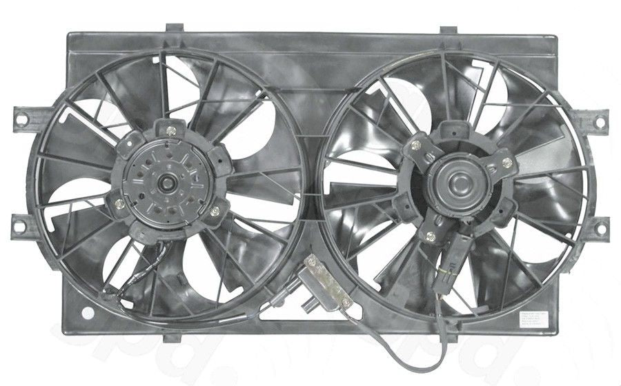 Global Parts Distributors LLC Engine Cooling Fan Assembly  top view frsport 2811475