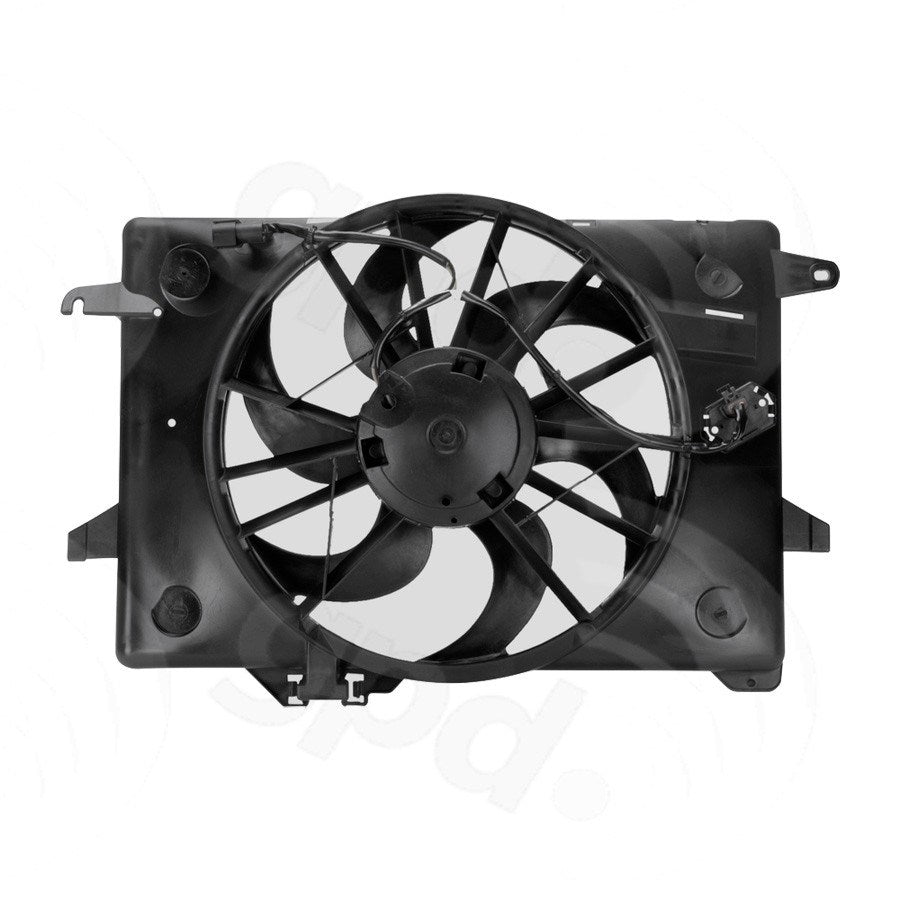 Global Parts Distributors LLC Engine Cooling Fan Assembly  top view frsport 2811525