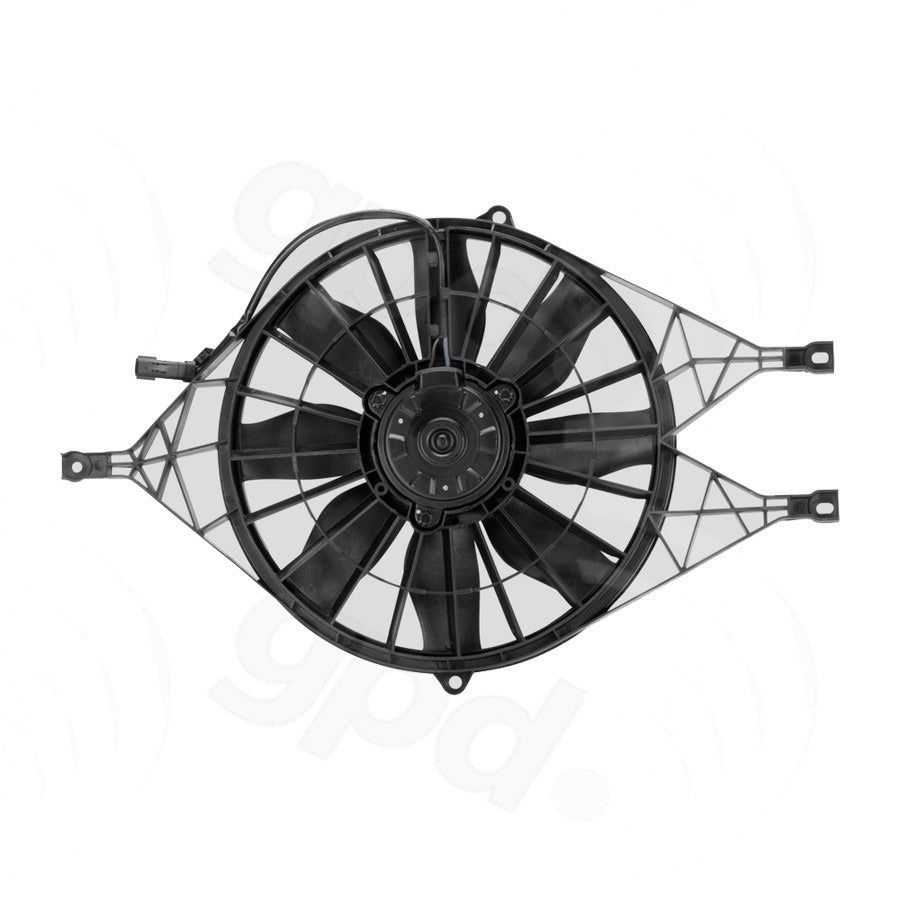 Global Parts Distributors LLC Engine Cooling Fan Assembly  top view frsport 2811546