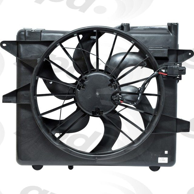 Global Parts Distributors LLC Engine Cooling Fan Assembly  top view frsport 2811565