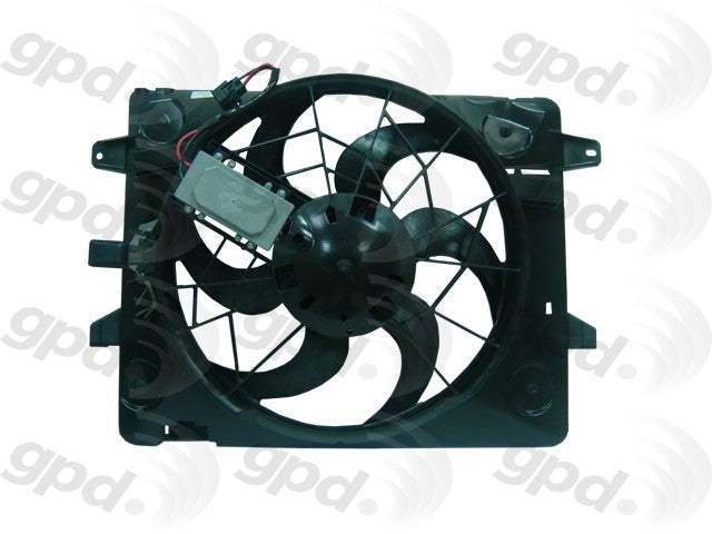 global parts distributors llc engine cooling fan assembly  frsport 2811587