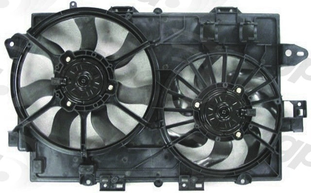 Global Parts Distributors LLC Engine Cooling Fan Assembly  top view frsport 2811618