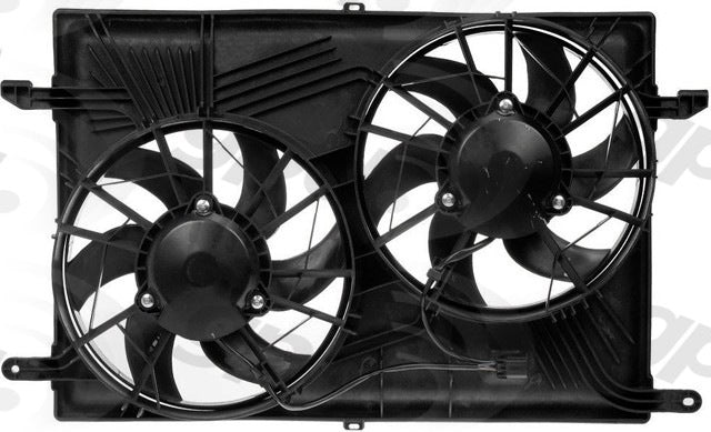 Global Parts Distributors LLC Engine Cooling Fan Assembly  top view frsport 2811643