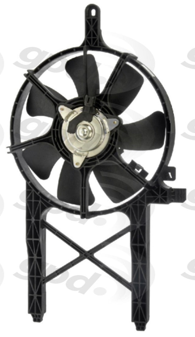 Global Parts Distributors LLC Engine Cooling Fan Assembly  top view frsport 2811696