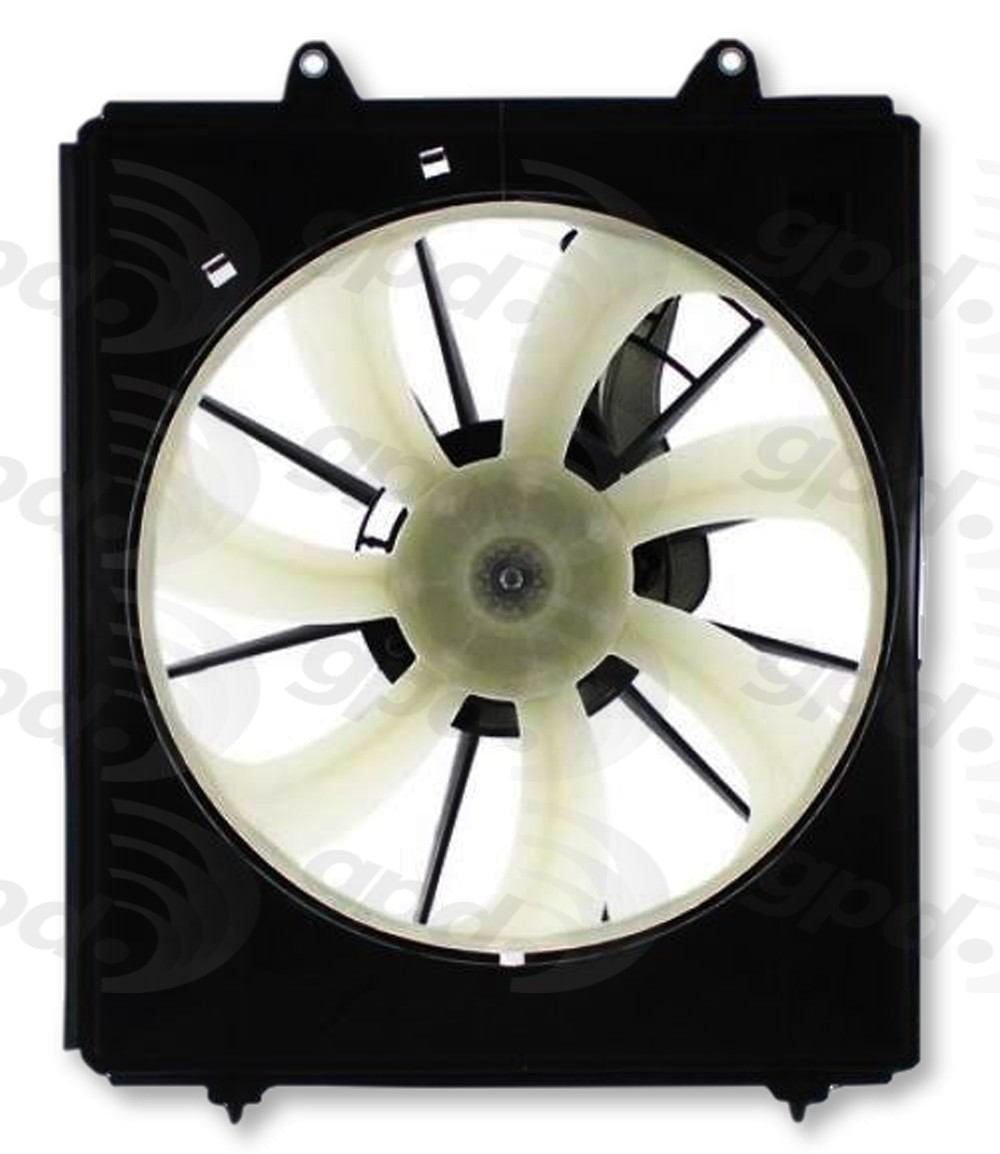 Global Parts Distributors LLC Engine Cooling Fan Assembly  top view frsport 2811701